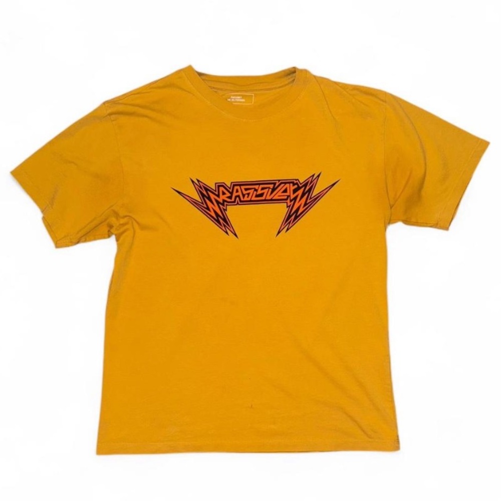 Rassvet Logo Yellow T-Shirt Size Medium